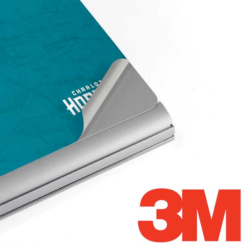 NBA Charlotte Hornets Distressed Surface Book 2 15in Skin